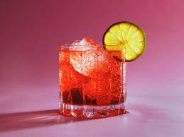 Pepperberry Negroni over ice